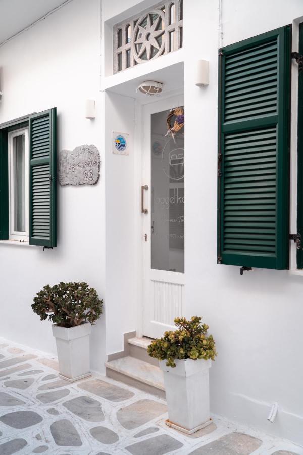 Aggelikoula Rooms Tinos Bagian luar foto